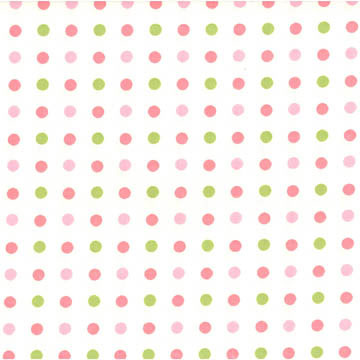 Tickled Pink Dots Day Bed Comforters - Daybed Size with Ruffled Edges