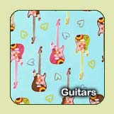 guitars rock and roll huggers comforters bunk bed bedding