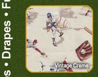 vintage creme baseball bedding room decor and accessories
