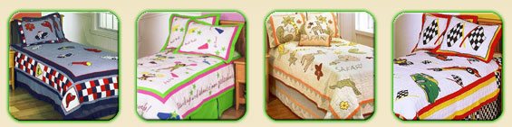 When I Grow Up, Team Spirit, Safari, Speedway Kids Cotton Quilt Sets