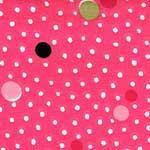 Deco Dots Pink Waverly Bedding & Accessories