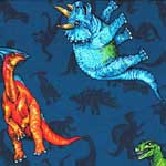 Dinosaurs Blue Bedding & Accessories
