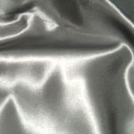 Silver Satin Bedding & Accessories