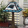 NFL Mission Style Stained Glass Table Lamp