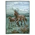 At The Crossing Fleece Decorative Scenic Blankets