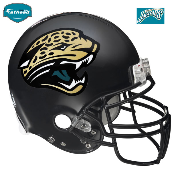 Jacksonville Jaguars Helmet Fathead NFL Wall Graphic
