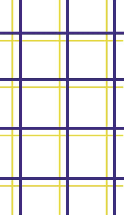 Prepasted Wallpaper on Yellow   Blue Plaid Wallpaper  Double Roll