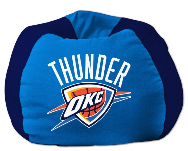 Oklahoma City Thunder NBA 102" Cotton Duck Bean Bag