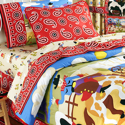 Paisley Bedding on Ride Em Full Comforter Sheet Set