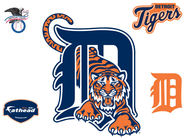 detroit tigers logo. Detroit Tigers Logo Fathead