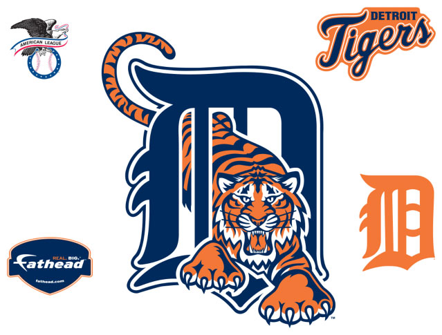Detroit Tigers Logo Fathead detroit tigers logo. Detroit Tigers Logo Fathead