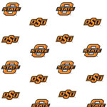 Oklahoma State Cowboys Crib Bed in a Bag - White