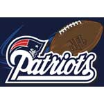 New England Patriots 20" x 30" Tufted Acrylic Rug
