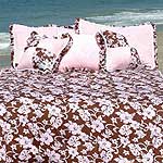 Malibu Girls Pink California King Comforter