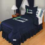 Seattle Seahawks Locker Room Comforter / Sheet Set