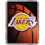 Los Angeles Lakers NBA "Photo Real" 48" x 60" Tapestry Throw