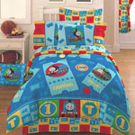 Thomas Ticket to Ride Full Bedskirt