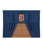 Detroit Tigers MLB Microsuede Window Valance