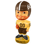 Denver Broncos NFL Bobbin Head Figurine