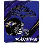 Baltimore Ravens NFL Micro Raschel Blanket 50" x 60"