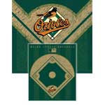 Baltimore Orioles 60" x 50" Diamond Fleece Blanket / Throw