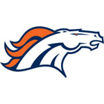 Denver Broncos Logo Fathead NFL Wall Graphic