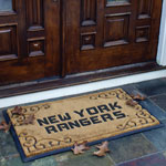 New York Rangers NHL Rectangular Outdoor Door Mat