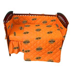 Oklahoma State Cowboys Crib Bed in a Bag - Orange