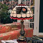 Philadelphia Flyers NHL Stained Glass Table Lamp