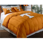 Tennessee Volunteers College Twin Chenille Embroidered Comforter Set with 2 Shams 64" x 86"