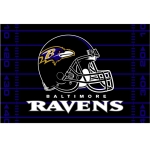 Baltimore Ravens NFL 39" x 59" Tufted Rug