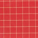 Dust Ruffle - Gold / Red Plaid