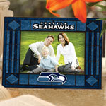 Seattle Seahawks NFL 6.5" x 9" Horizontal Art-Glass Frame