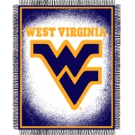 West Virginia Mountaineers NCAA College "Focus" 48" x 60" Triple Woven Jacquard Throw