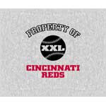 Cincinnati Reds 58" x 48" "Property Of" Blanket / Throw