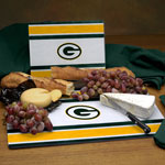 Green Bay Packers NFL Glass Cutting Board Set