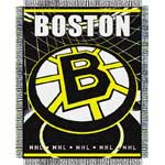 Boston Bruins 48" x 60" Woven Jacquard Throw