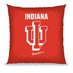 Indiana Hoosiers 12" Souvenir Pillow