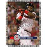 David Ortiz 48" x 60" Woven Jacquard Throw
