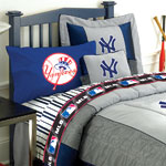 New York Yankees Twin Size Sheets Set
