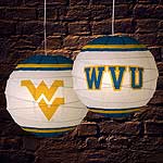 West Virginia Mountaineers NCAA Rice Paper Lamp