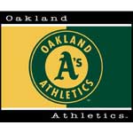 Oakland Athletics 60" x 50" All-Star Collection Blanket / Throw