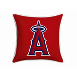 Los Angeles Angels of Anaheim MLB Microsuede 18" Toss Pillow