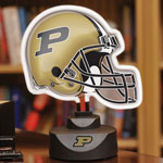Purdue Boilermakers NCAA College Neon Helmet Table Lamp