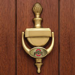 Ohio State OSU Buckeyes NCAA College Brass Door Knocker