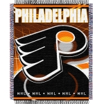 Philadelphia Flyers NHL 48" x 60" Triple Woven Jacquard Throw