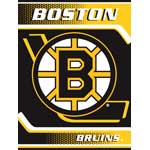Boston Bruins 60" x 80" Super Plush Throw