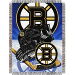 Boston Bruins NHL Style "Home Ice Advantage" 48" x 60" Tapestry Throw