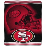 San Francisco 49ers NFL "Tonal" 50" x 60" Super Plush Throw