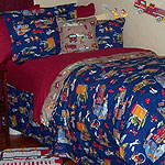 To the Rescue Reversible Full / Queen Duvet Cover